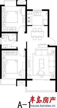 天府城91平户型图纸图,空间布局与生活美学完美融合